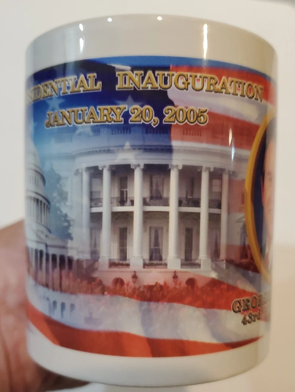 President Bush Inauguration Mug January 20, 2005 55th Presidential Inauguration